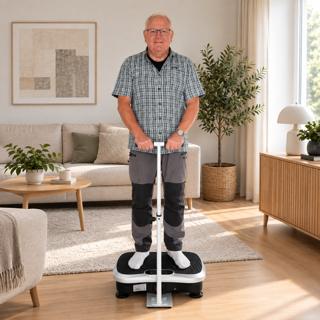 Vibrationstræner - Med støttestang