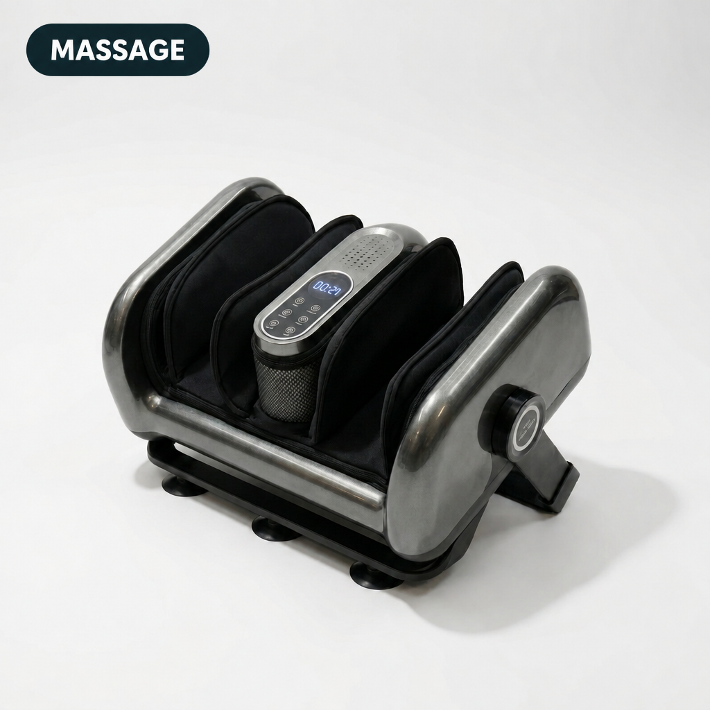 Læg & fod massager med MASSAGE-badge