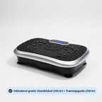 Vibrationstræner - inkluderet gratis elastikbånd og træningsguide