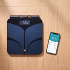 Vægt & Kropscanner med app – vægt, fedtprocent, muskelmasse og BMI på telefonen